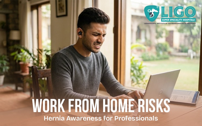 Is Work from home lifestyle increasing hernia and abdominal issues